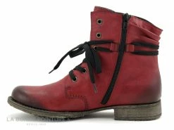 Meilleure vente ? Femme Rieker 70829-35 Wine - Chaussure Montante Bordeaux ✔️ -Mustang Shop unnamed file 4500