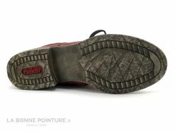 Meilleure vente ? Femme Rieker 70829-35 Wine - Chaussure Montante Bordeaux ✔️ -Mustang Shop unnamed file 4504