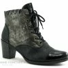 Le moins cher ✨ Femme Rieker Y8938 - Noir - Gris - Bottine Talon Haut ✨ -Mustang Shop unnamed file 4547