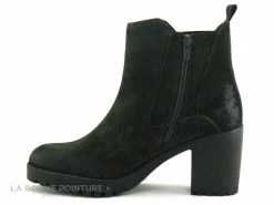 Promo ? Femme Bugatti SKADI Dark Green - ? Boots Talon Epais - 411765351400 ? -Mustang Shop unnamed file 4556