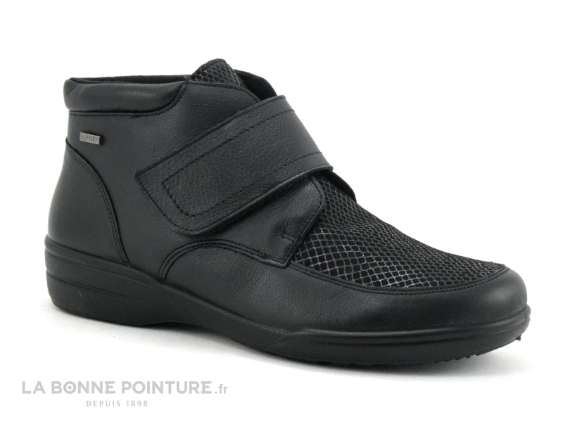 Bon marché ? Alpina 0F71-7 - ANNY H - Noir - ? Boots Femme Bride Velcro ? 1 Bon marché ? Alpina 0F71-7 - ANNY H - Noir - ? Boots Femme Bride Velcro ?