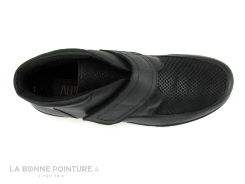 Bon marché ? Alpina 0F71-7 - ANNY H - Noir - ? Boots Femme Bride Velcro ? 6 Bon marché ? Alpina 0F71-7 - ANNY H - Noir - ? Boots Femme Bride Velcro ? – Image 6
