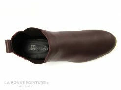 Nouveau ? Moran's Morans VISCOSE Bordeaux - Python - ? Boots Chelsea Femme ? -Mustang Shop unnamed file 4650