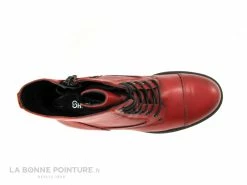Meilleur prix ⌛ ShoeLab 1513301 Rouge - Bottine Femme Lacet Et Zip ? -Mustang Shop unnamed file 4671