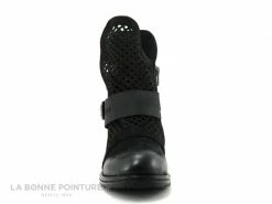 Promo ? Lily Mood 050 8286 Noir - Bottines Femme Devant Ajoure ? -Mustang Shop unnamed file 4675