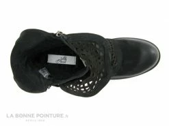 Promo ? Lily Mood 050 8286 Noir - Bottines Femme Devant Ajoure ? -Mustang Shop unnamed file 4679