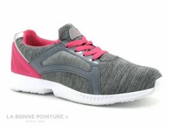 Budget ? Femme Legea AIDA Athetics SA669 Light Grey Fuxia - Basket ?