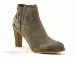 Meilleur prix ❤️ Femme Fugitive ASFALT Vel Taupe - Python Taupe - Bottine Talon Haut ? 11 Meilleur prix ❤️ Femme Fugitive ASFALT Vel Taupe - Python Taupe - Bottine Talon Haut ? -Mustang Shop unnamed file 4720