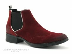 Meilleure affaire ? La Vie Est Belle - CACTUS - ? Boots Western Femme - Bordeaux ⭐
