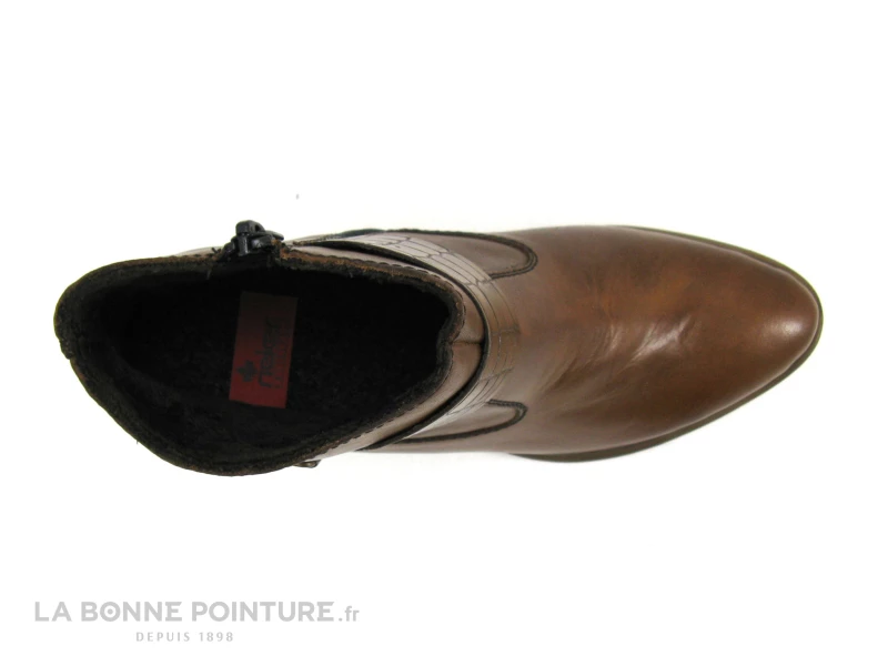 Bon marché ? Rieker Y2062-24 Marron - Bottine Femme Talon Large ⭐ 6 Bon marché ? Rieker Y2062-24 Marron - Bottine Femme Talon Large ⭐ – Image 6