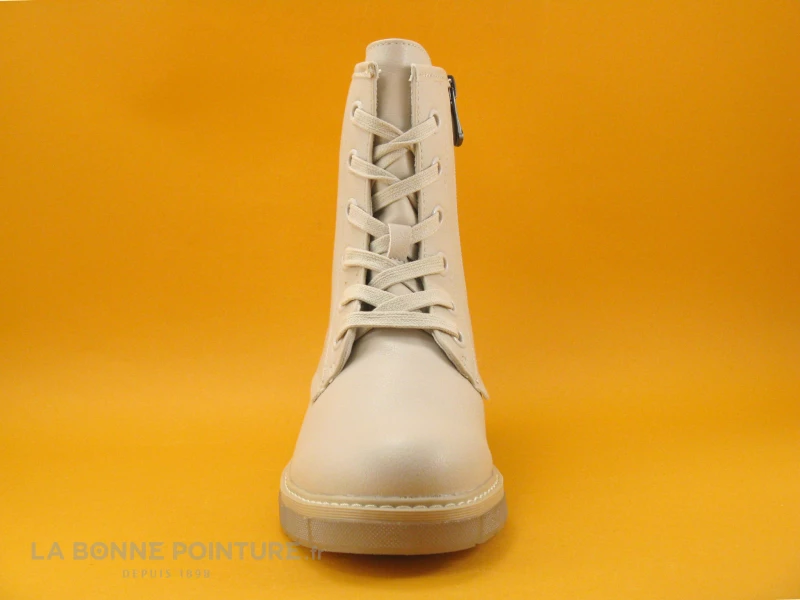 Budget ? Femme Marco Tozzi 2-25282-27 Cream - Bottine A Lacet Beige ? 2 Budget ? Femme Marco Tozzi 2-25282-27 Cream - Bottine A Lacet Beige ? – Image 2