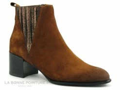 Coupon ? Fugitive FLAK Chataigne - LPIQM47 - Bottine Western Femme ?