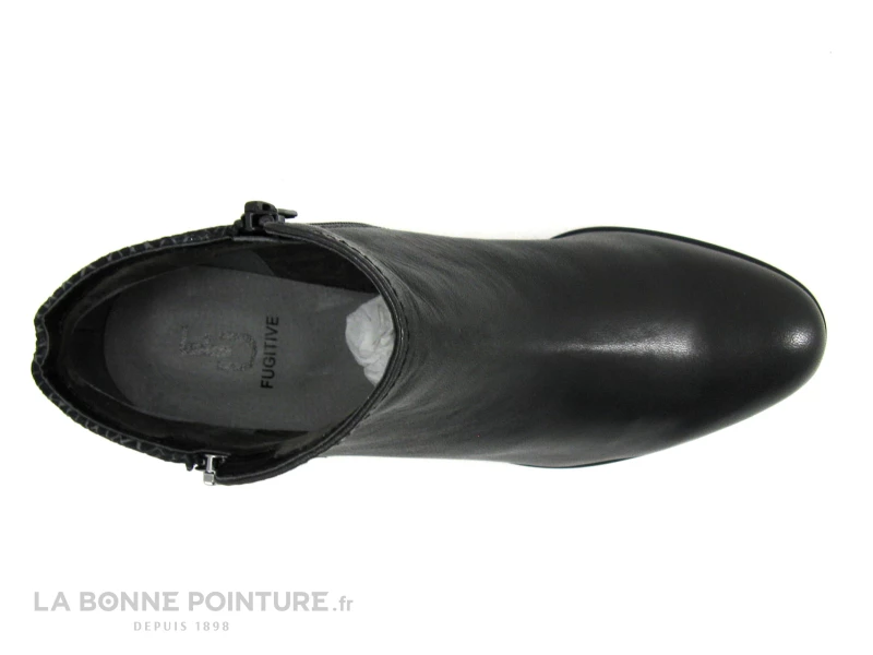 Sortie ? Femme Fugitive RACINE Noir - LPILC45 LN146 - ? Boots Noires Talon Epais ? 6 Sortie ? Femme Fugitive RACINE Noir - LPILC45 LN146 - ? Boots Noires Talon Epais ? – Image 6