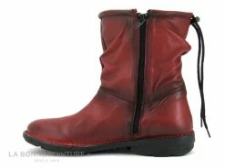 De gros ⭐ Bran's Brans 13639 Cherry - Bottine Femme Rouge-bordeaux ? -Mustang Shop unnamed file 4869