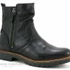 Vente flash ? Moran's Morans SALICIA Noir - ? Boots Femme Cuir Noir Avec 2 Zips ? -Mustang Shop unnamed file 4874