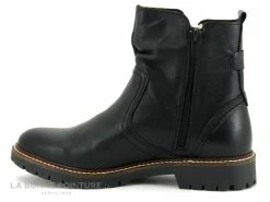 Vente flash ? Moran's Morans SALICIA Noir - ? Boots Femme Cuir Noir Avec 2 Zips ? -Mustang Shop unnamed file 4876