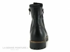 Vente flash ? Moran's Morans SALICIA Noir - ? Boots Femme Cuir Noir Avec 2 Zips ? -Mustang Shop unnamed file 4877
