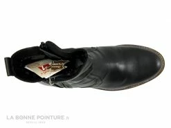 Vente flash ? Moran's Morans SALICIA Noir - ? Boots Femme Cuir Noir Avec 2 Zips ? -Mustang Shop unnamed file 4879