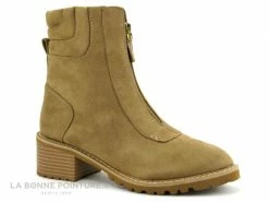 Coupon ? The Divine Factory QL4741 Beige - ? Boots Femme - Zip Dessus ? -Mustang Shop unnamed file 4885
