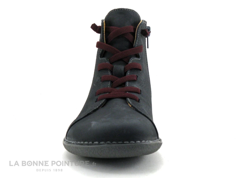 Bon marché ❤️ Jungla 7283 Gris - Lacet Elastique Bordeaux - ? Boots Femme ? 2 Bon marché ❤️ Jungla 7283 Gris - Lacet Elastique Bordeaux - ? Boots Femme ? – Image 2