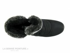 Le moins cher ? TopWay B853710 - Bottine Femme Textile Noir - Fourrure Grise ? -Mustang Shop unnamed file 4984