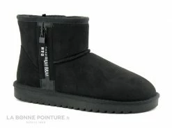 Meilleure vente ? Femme B Et M Banana Moon RANGER - ? Boots Noire Interieur Fourrure ?