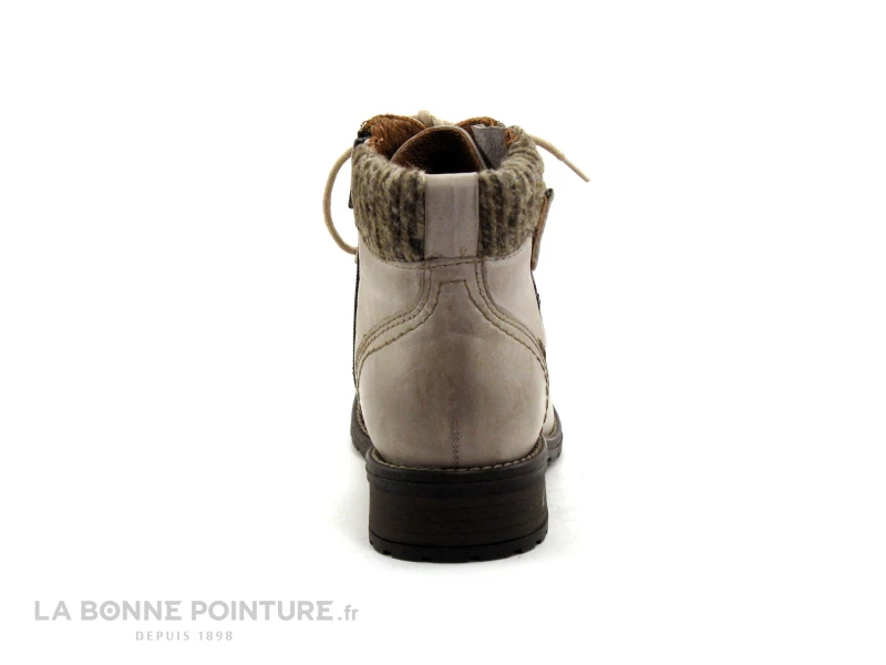 Meilleure affaire ✔️ Femme Com Un Point ? Boots Beige Col Lainage WH-021H11 ? 4 Meilleure affaire ✔️ Femme Com Un Point ? Boots Beige Col Lainage WH-021H11 ? – Image 4