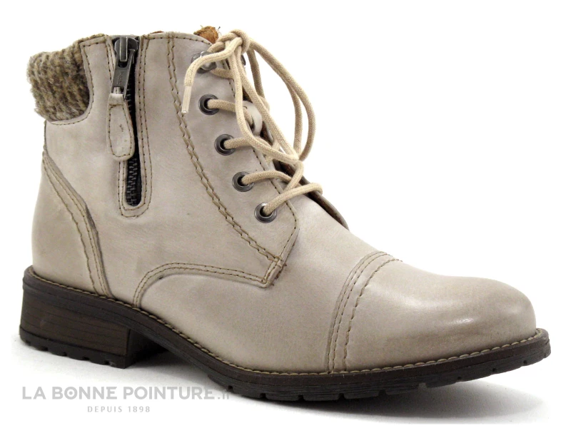 Meilleure affaire ✔️ Femme Com Un Point ? Boots Beige Col Lainage WH-021H11 ? 5 Meilleure affaire ✔️ Femme Com Un Point ? Boots Beige Col Lainage WH-021H11 ? – Image 5