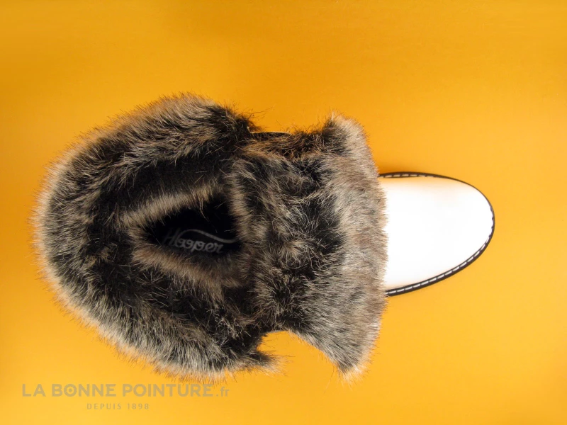 Bon marché ✨ Femme Hooper Henis Hera White Verni Fourrure ? Boots ⌛ 6 Bon marché ✨ Femme Hooper Henis Hera White Verni Fourrure ? Boots ⌛ – Image 6