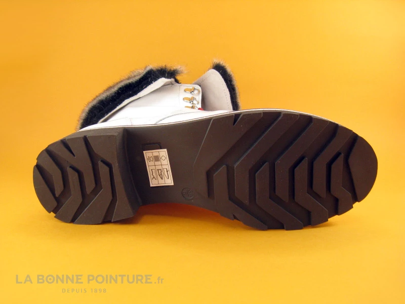 Bon marché ✨ Femme Hooper Henis Hera White Verni Fourrure ? Boots ⌛ 7 Bon marché ✨ Femme Hooper Henis Hera White Verni Fourrure ? Boots ⌛ – Image 7