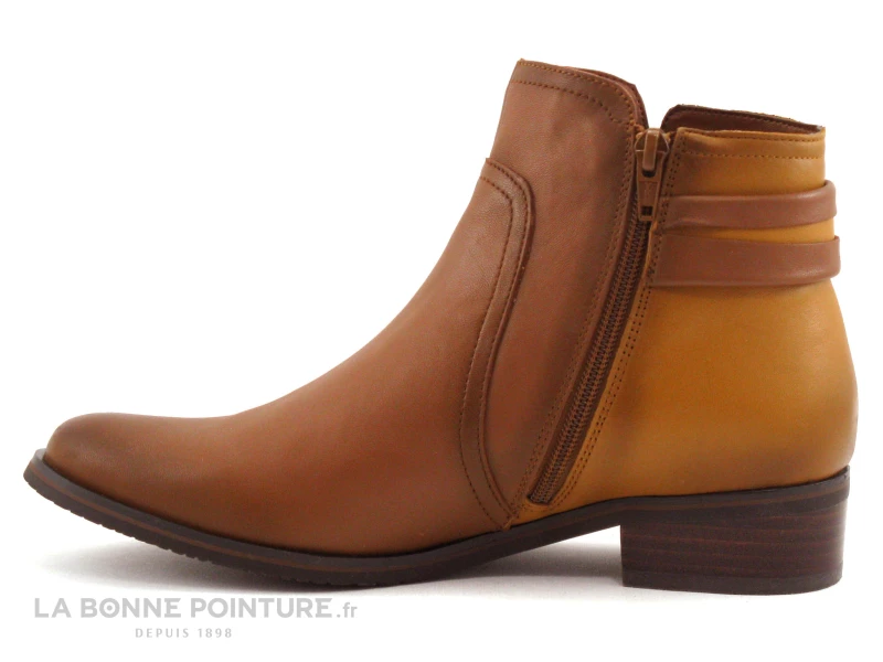 De gros ? Femme Fugitive VALEJO - ? Boots - Gold Camel ✔️ 3 De gros ? Femme Fugitive VALEJO - ? Boots - Gold Camel ✔️ – Image 3