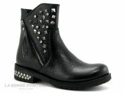 Nouveau ? Femme Lily Mood - SHZAR - Noir - Picots - Perles - ? Boots ⭐ -Mustang Shop unnamed file 5185