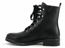 Grosses soldes ? Femme The Divine Factory HX3846 - Noir - Bottine Lacet Velours ? -Mustang Shop unnamed file 5190