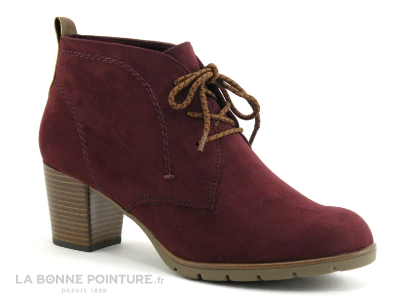 Meilleure vente ? Femme Marco Tozzi 2-25107-33 Bordeaux Velours - Low ? Boots Talon Haut ? 1 Meilleure vente ? Femme Marco Tozzi 2-25107-33 Bordeaux Velours - Low ? Boots Talon Haut ?