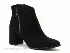 Vente flash ? Femme Marco Tozzi 2-25015-25 Black - Bottine Noire Velours Talon Large Zip ? 10 Vente flash ? Femme Marco Tozzi 2-25015-25 Black - Bottine Noire Velours Talon Large Zip ? -Mustang Shop unnamed file 5297
