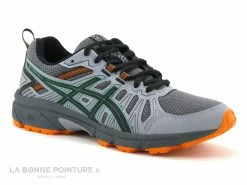 Meilleure vente ? Junior Asics GEL VENTURE 7 GS Carrier Grey - Cilantro - Basket Running Trail ?