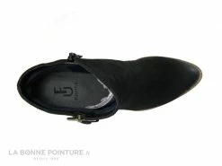 De gros ? Femme Fugitive ASTON ? Boots Noires En Nubuck- Deux Zips Et Talon ? -Mustang Shop unnamed file 5318