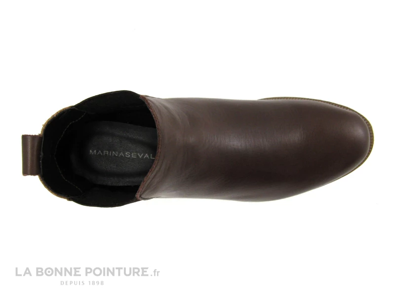 Sortie ? Marina Seval - E371 Serena - Marron Et Python - Bottines Chelsea Femme ? 6 Sortie ? Marina Seval - E371 Serena - Marron Et Python - Bottines Chelsea Femme ? – Image 6