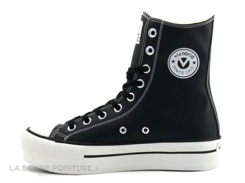 Bon marché ? Femme Victoria 061120 Noir - Basket Montante - Semelle Plateforme ? 3 Bon marché ? Femme Victoria 061120 Noir - Basket Montante - Semelle Plateforme ? – Image 3