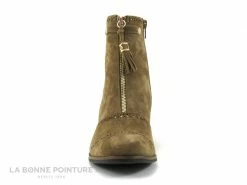 Bon marché ? MamZelle MALO - Velours Vison - Bottine Femme Marron ? -Mustang Shop unnamed file 5597