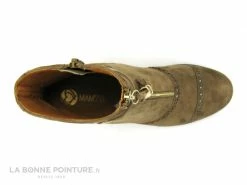 Bon marché ? MamZelle MALO - Velours Vison - Bottine Femme Marron ? -Mustang Shop unnamed file 5601