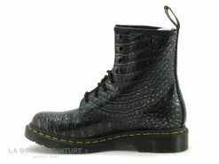 Nouveau ? Femme Dr Martens 1460 Gun Metal - 27249029 - Wild Croc Emboss - Bottine Lacet ? -Mustang Shop unnamed file 5650