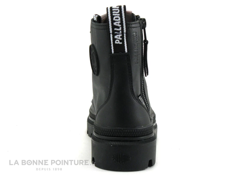 Top 10 ? Femme Palladium PALLATROOPER Zip L Black - 97207-010-M - Chaussure Montante ? 4 Top 10 ? Femme Palladium PALLATROOPER Zip L Black - 97207-010-M - Chaussure Montante ? – Image 4