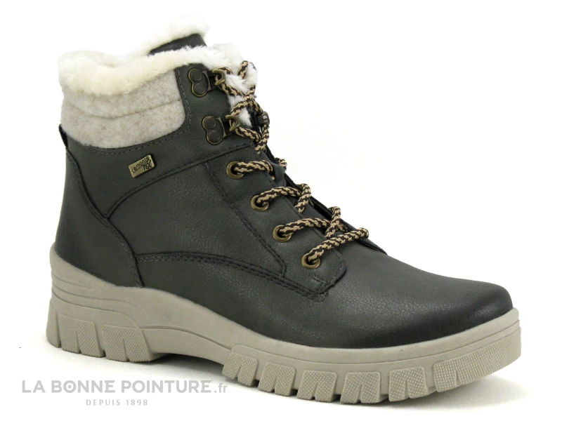 Tout neuf ? Remonte D0E71-52 Green Combination - Bottillon Femme Vert - Fourre ? 1 Tout neuf ? Remonte D0E71-52 Green Combination - Bottillon Femme Vert - Fourre ?