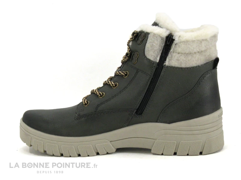 Tout neuf ? Remonte D0E71-52 Green Combination - Bottillon Femme Vert - Fourre ? 3 Tout neuf ? Remonte D0E71-52 Green Combination - Bottillon Femme Vert - Fourre ? – Image 3