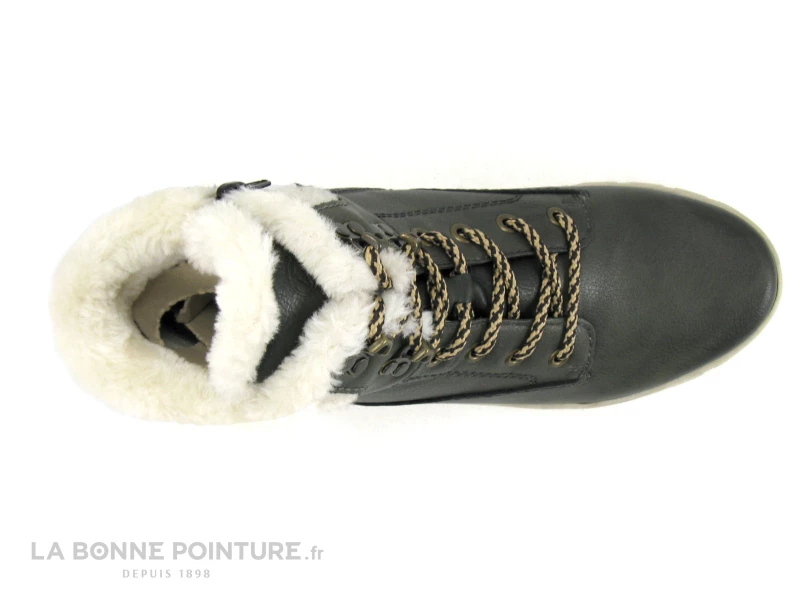 Tout neuf ? Remonte D0E71-52 Green Combination - Bottillon Femme Vert - Fourre ? 6 Tout neuf ? Remonte D0E71-52 Green Combination - Bottillon Femme Vert - Fourre ? – Image 6