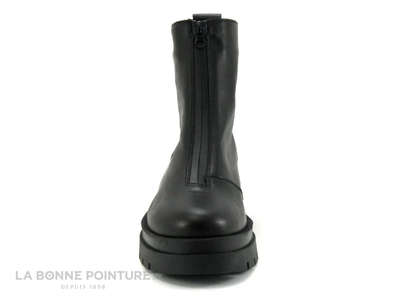 Remise ? Moran's Morans VILMA Noir - ? Boots Femme Noire - Zip Dessus - Semelle Plateforme ? 2 Remise ? Moran's Morans VILMA Noir - ? Boots Femme Noire - Zip Dessus - Semelle Plateforme ? – Image 2