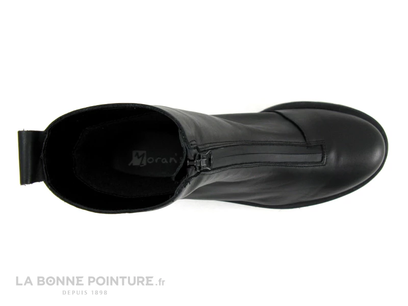 Remise ? Moran's Morans VILMA Noir - ? Boots Femme Noire - Zip Dessus - Semelle Plateforme ? 6 Remise ? Moran's Morans VILMA Noir - ? Boots Femme Noire - Zip Dessus - Semelle Plateforme ? – Image 6