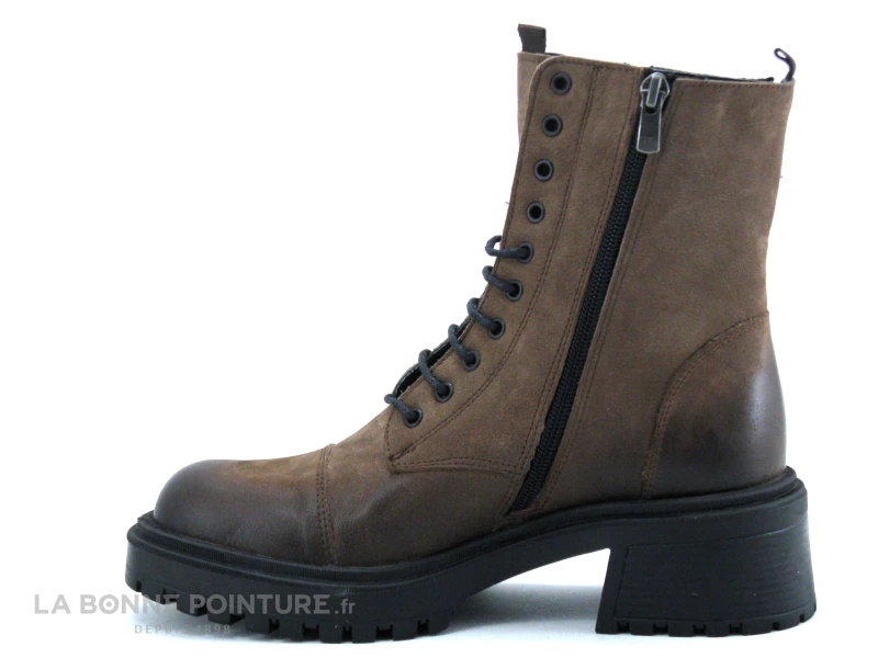 Bon marché ? Femme Venus 2153905K Vizon Mink - Bottine Marron Bout Carre - Chainette ? 3 Bon marché ? Femme Venus 2153905K Vizon Mink - Bottine Marron Bout Carre - Chainette ? – Image 3