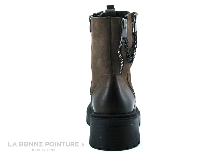 Bon marché ? Femme Venus 2153905K Vizon Mink - Bottine Marron Bout Carre - Chainette ? 4 Bon marché ? Femme Venus 2153905K Vizon Mink - Bottine Marron Bout Carre - Chainette ? – Image 4